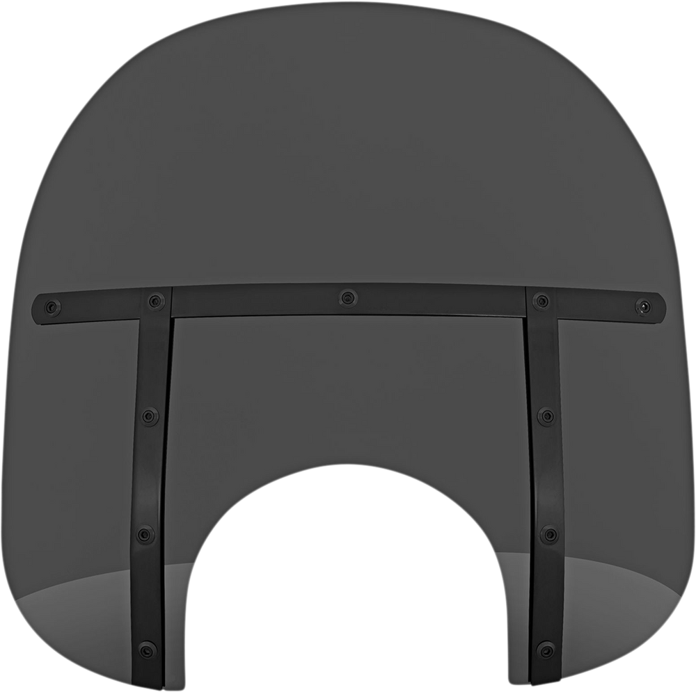 MEMPHIS SHADES Fats Windshield - 15" - 9" Headlight - Dark Black Smoke MEB35210
