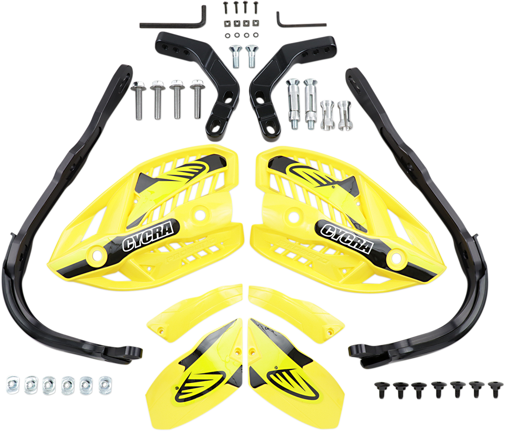 CYCRA Handguards - HCM - 7/8" - Husqvarna Yellow 1CYC-7505-56HCM