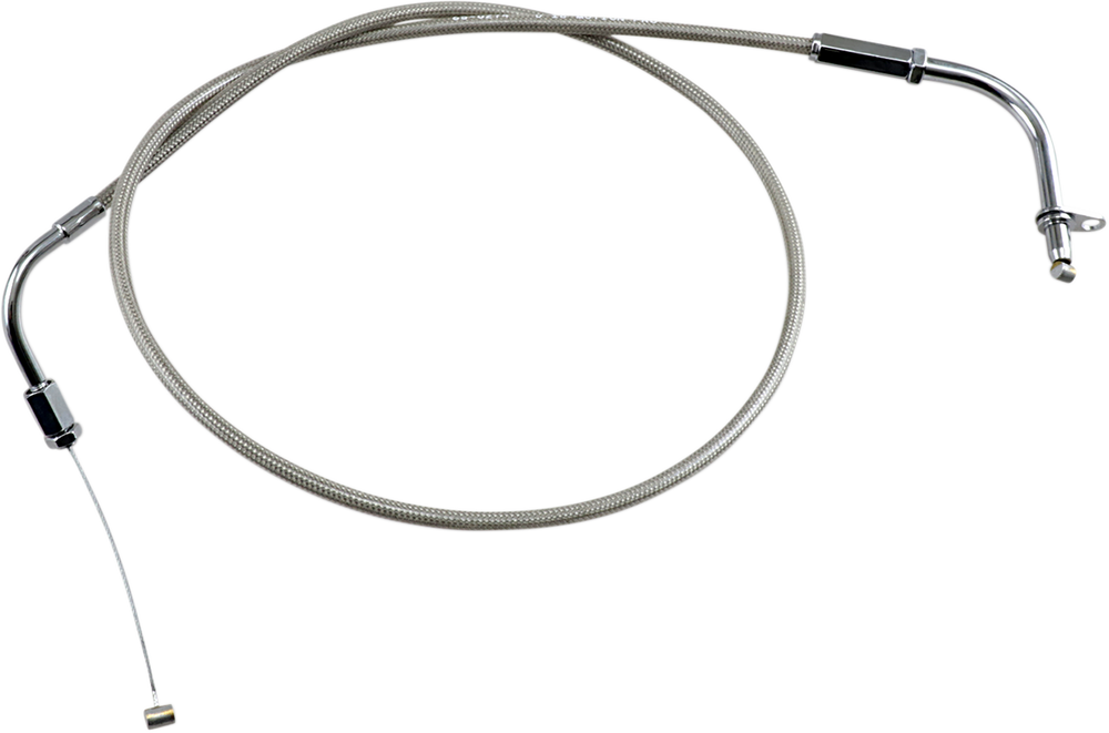MOTION PRO Throttle Cable - Pull - Yamaha - Stainless Steel 65-0274