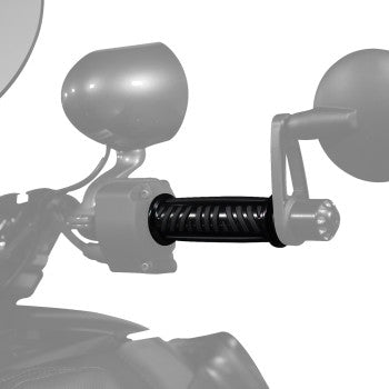 SHOW CHROME Combat Grips - Ryker - Black 17-455BK