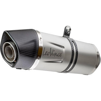 LEOVINCE LV One EVO Slip-On Muffler - Stainless Steel - Tiger 900 2020-2023 14352E