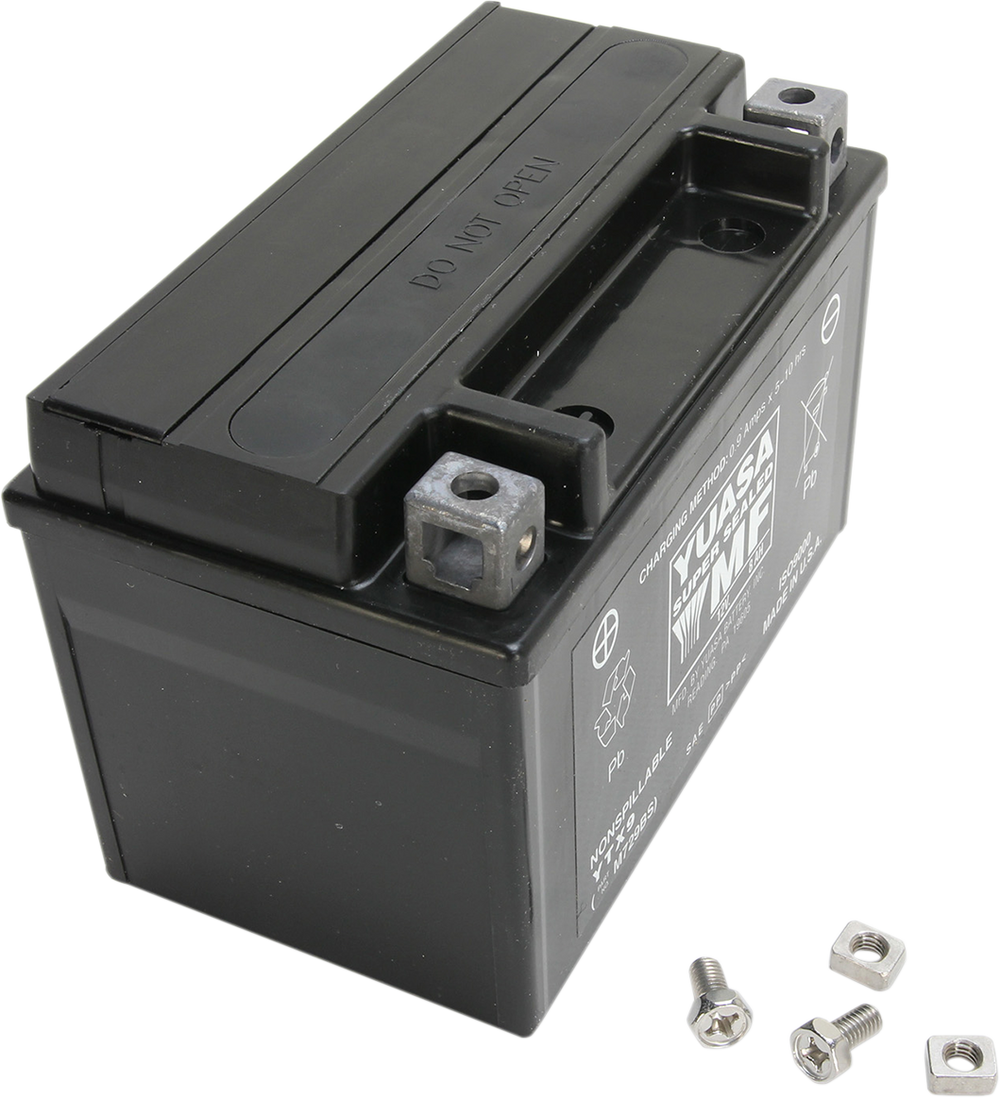 YUASA AGM Battery - YTX9 YUAM729BSTWN
