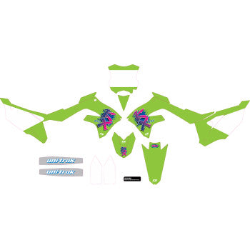 D'COR VISUALS Graphic Kit - KX Retro 20-20-364