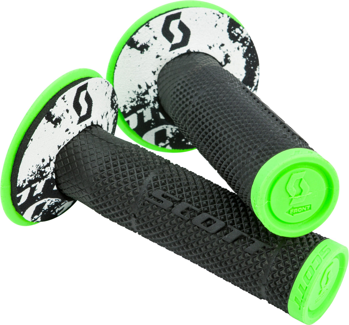 SCOTT Sx2 Grips Neon Green/Black 219624-4376