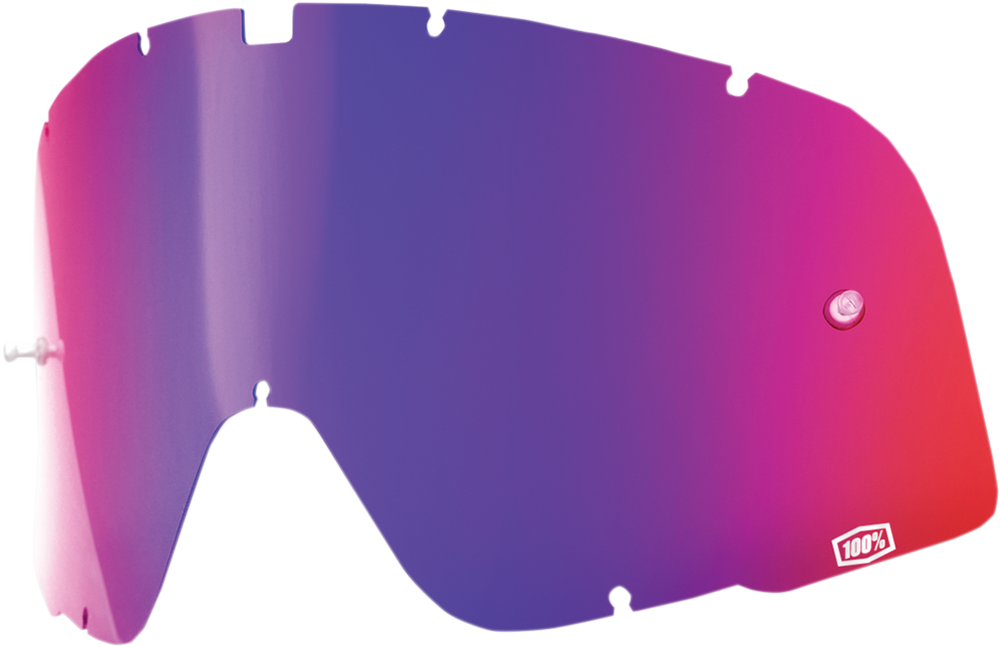 100% Barstow Lens - Red/Blue Mirror 59001-00001