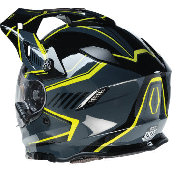 Z1R Range 2.0 Snow Helmet - Rotor - Black/Hi-Viz - XS 0101-17241