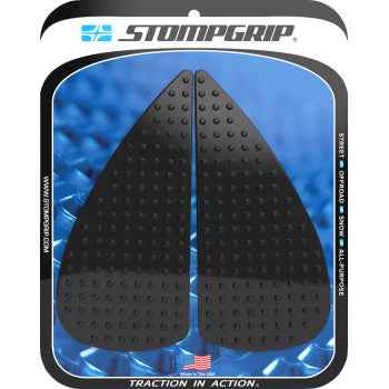 STOMPGRIP Traction Pad Tank Grips - Volcano - Black - RC 8C 55-10-0197B