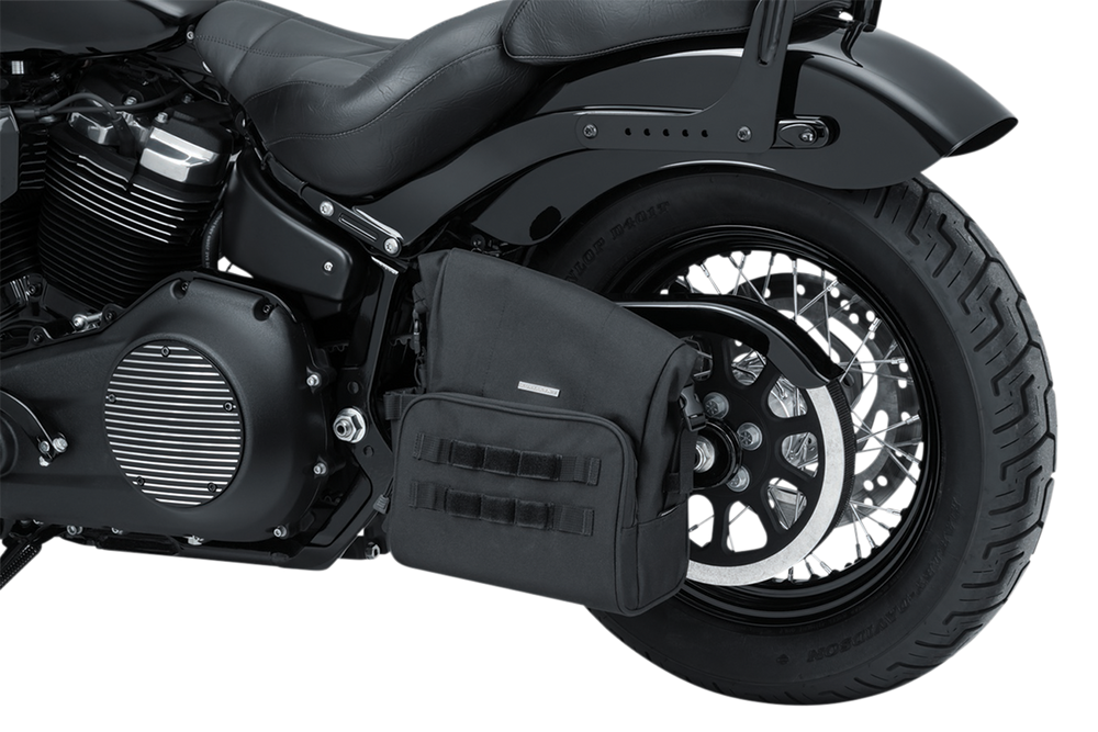 KURYAKYN Hoodrat Universal Swing Arm Bag - Black 5170