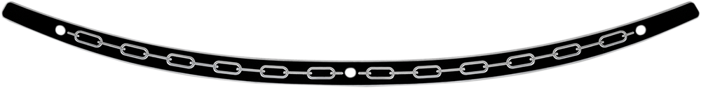 MEMPHIS SHADES Windshield Trim - Black - Chain - FLH '14+ MEB0973
