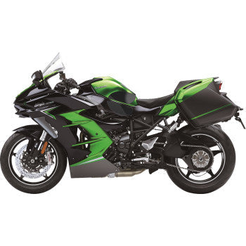 STOMPGRIP Traction Pad Tank Grips - Icon - Black - Ninja H2 SX 55-14-0150B