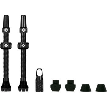 MUC-OFF USA Tubeless Valve Stems - Black 20420