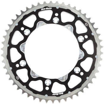 MOTO-MASTER Fusion Series Dual Ring Rear Sprocket - 49 Tooth - Black - Kawasaki/Suzuki 620053249