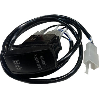 BRITE-LITES Rocker Switch w/ Connector - Cube Light BL-WHSW2