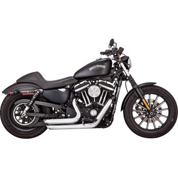VANCE & HINES Shortshots Staggered Exhaust System - Chrome 18319