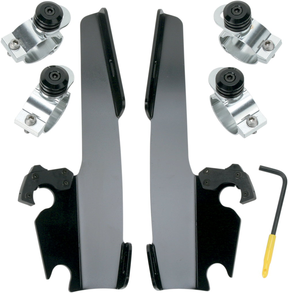 MEMPHIS SHADES Fats/Slim Trigger Lock Mounting Kit - Narrow - Black MEB8967