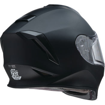 Z1R Youth Warrant 2.0 Snow Helmet - Flat Black - Medium 0122-0145
