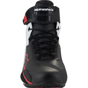 ALPINESTARS Faster-4 Shoes - Black/White/Red - US 13.5 2510425-123-135