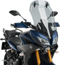 PUIG HI-TECH PARTS Touring Windscreen w/ Visor - Light Smoke - Yamaha 9726H
