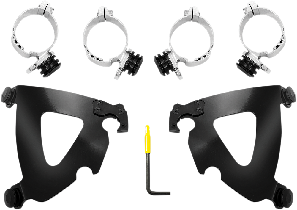 MEMPHIS SHADES Road Warrior Mounting Kit - Black - FXLR MEB2035