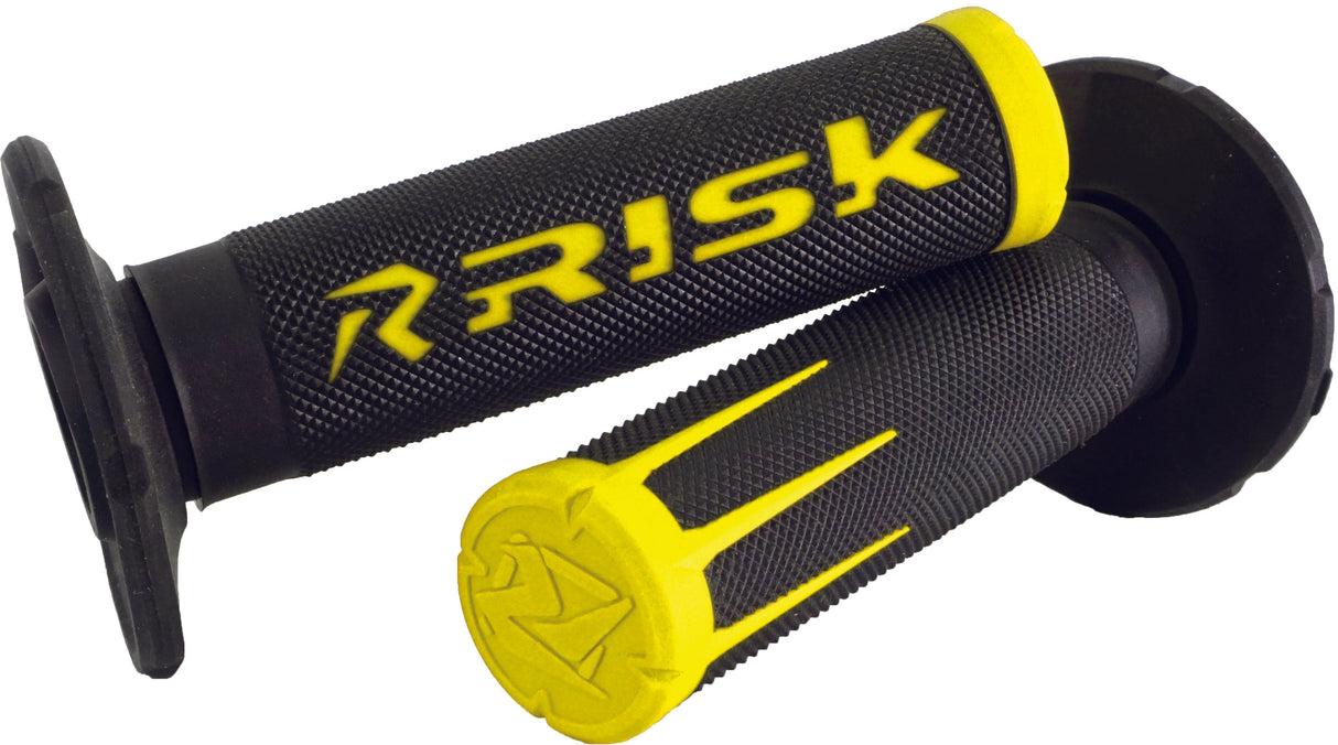 RISK RACING Fusion 2.0 Motorcycle Grips Yellow 288