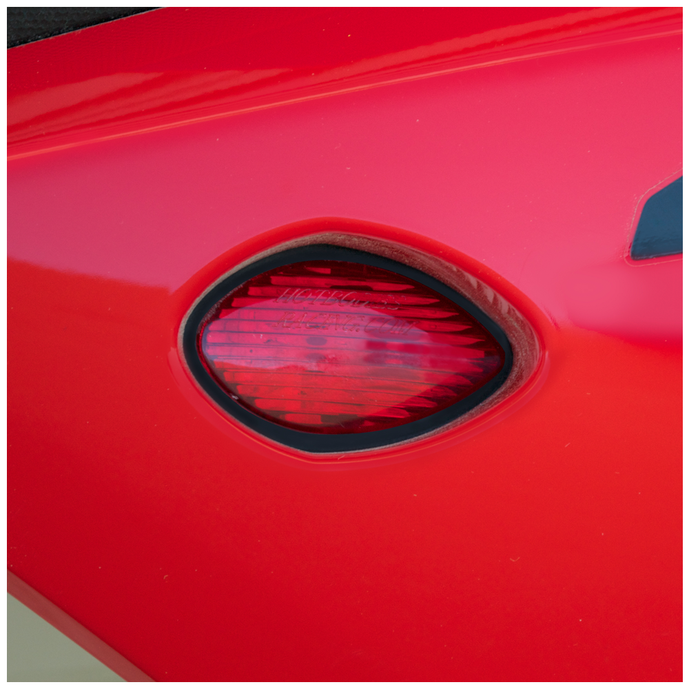 HOTBODIES Flush Mount Signal Ts Red 41302-0102