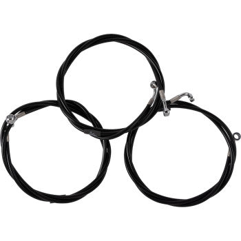 LA CHOPPERS Brake Line - 24"+ - '15-'17 FL Glide LA-8059B16B