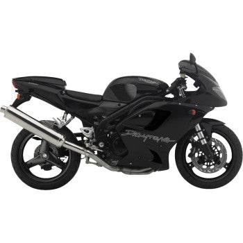 STOMPGRIP Traction Pad Tank Grips - Volcano - Black - XSR 900 50-10-0001B