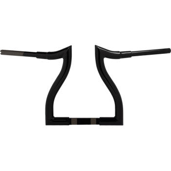 LA CHOPPERS Handlebar - Pre-Wired - Hammerhead - 12" - Black Glide 2015-2022 LA-7316-12BW