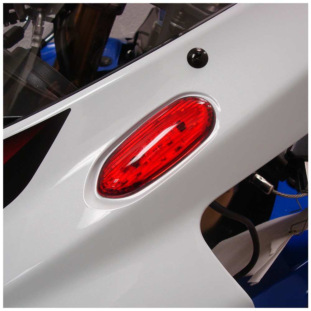 HOTBODIES Flush Mount Signal Ts Red S06GS-SIG-RED