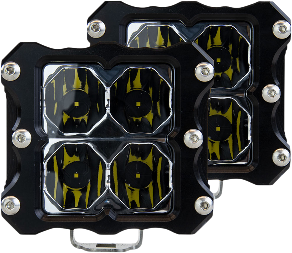HERETIC LED Quattro Light - Flood - Pair LB-6SQT122