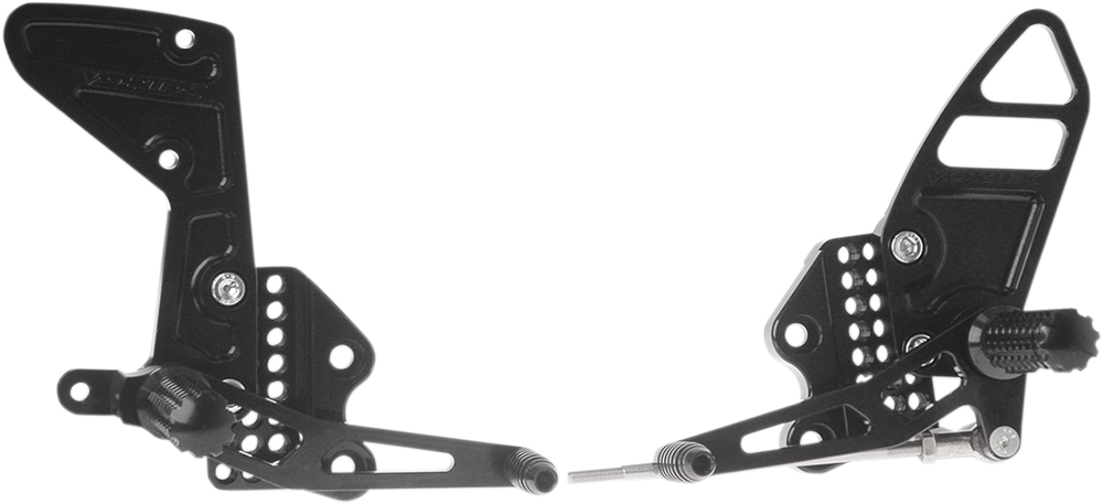 VORTEX Rearset - Black - GSXR1 RS510K