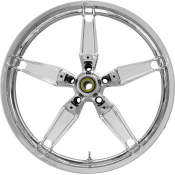 COASTAL MOTO Wheel - Daytona - Front - Dual Disc/without ABS - Chrome - 21x3.5 3D-DAY213CH