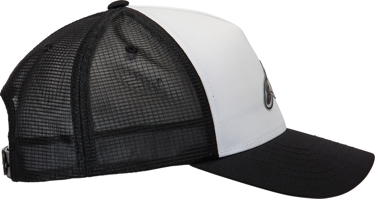 ALPINESTARS Delivery Trucker Hat - White/Black - One Size 1213810102010OS