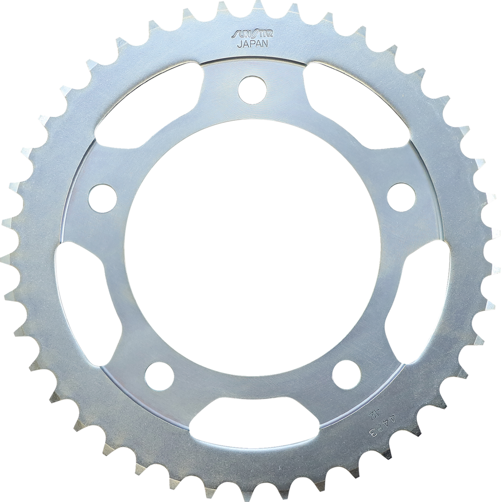 SUNSTAR SPROCKETS Steel Rear Sprocket - 42 Tooth - Honda 2-448342
