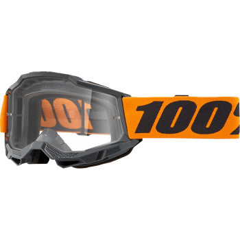 100% Accuri 2 Goggle - Orange - Clear 50013-00041