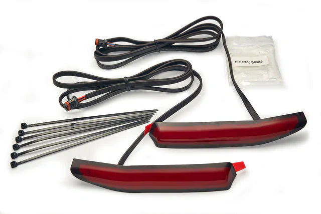 Goldstrike Tour Tips For '21-Up Gold Wing, Red Lens, Amber Turn Signals 48221