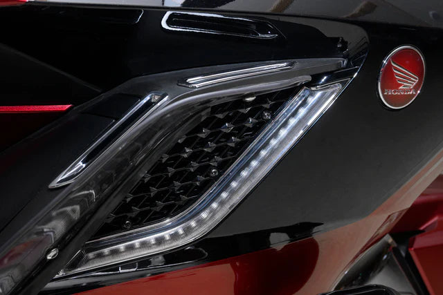 Goldstrike Twinart Lighted Radiator Grill Panels 18-Up Black 48321