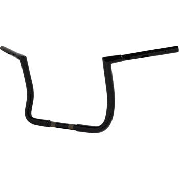 LA CHOPPERS Handlebar - Pre-Wired - Twin Peaks - 1-1/4" x 12" - Black Glide 2023-2024 LA-7367-12BW