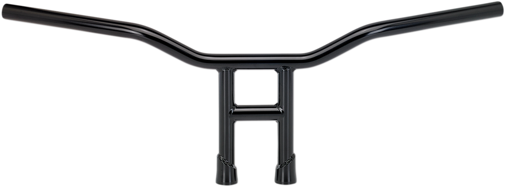 BILTWELL Handlebar - Tyson - 10" - Black 6220-2016