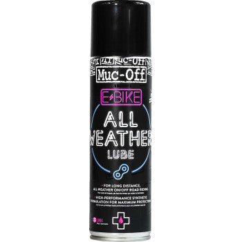 MUC-OFF USA Ebike All-Weather Lube - 8.4 U.S. fl oz. - Aerosol 20283US