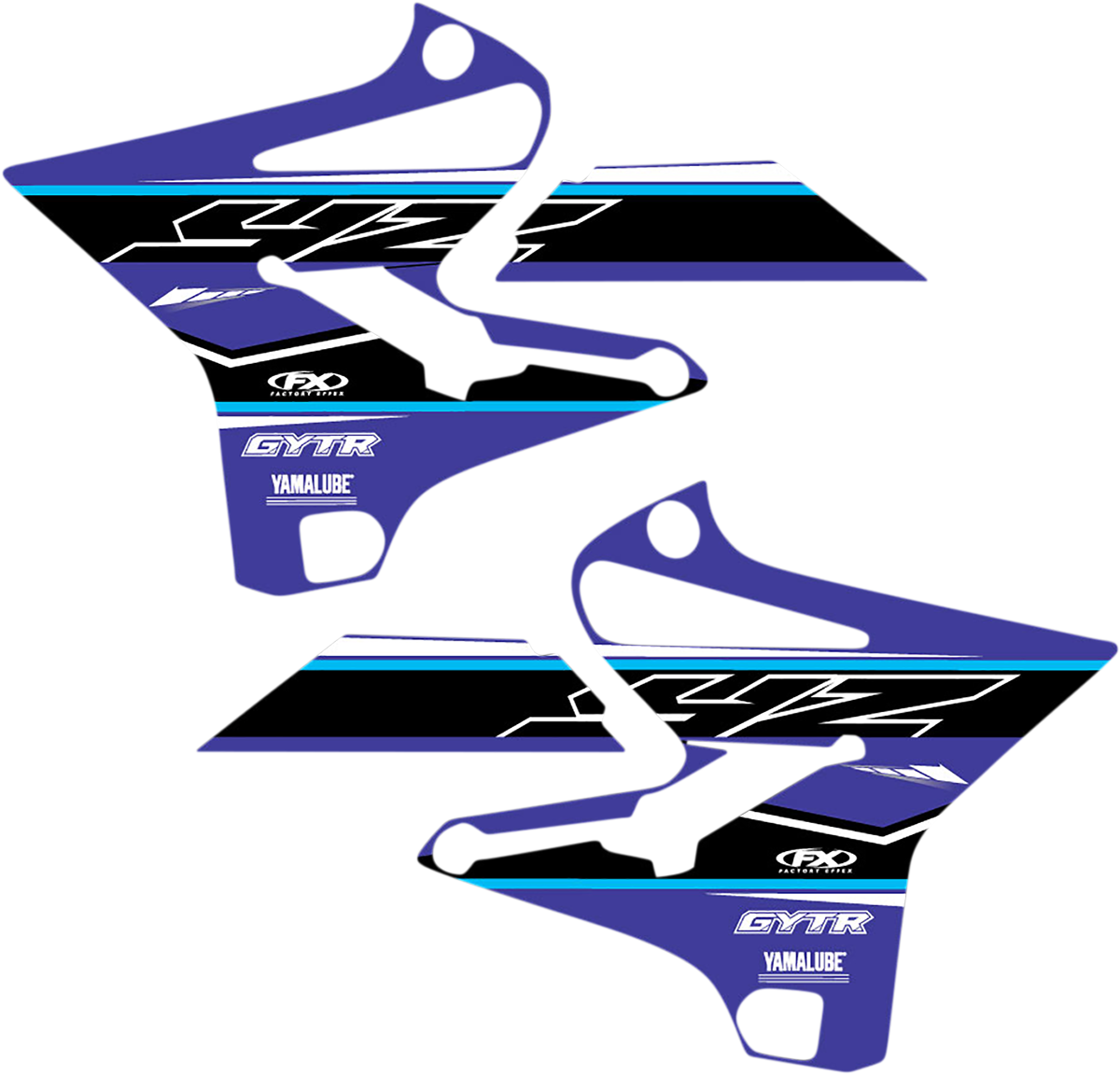 FACTORY EFFEX OEM Shroud Graphic - YZ 125/250 NOT FOR 22 YZ125/250 24-05220