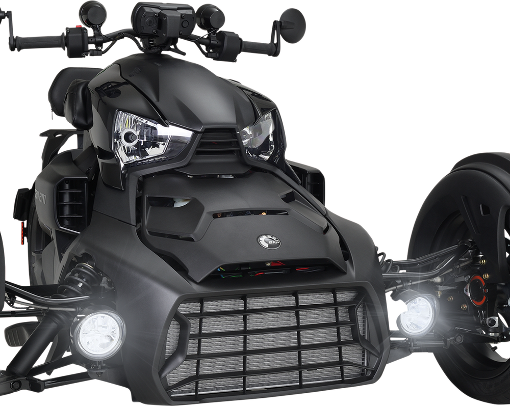 SHOW CHROME LED Driving Light Kit - Black - Ryker 41-402BK