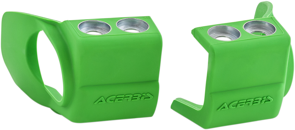 ACERBIS Shoe Protectors for Inverted Forks - Green 2709690006