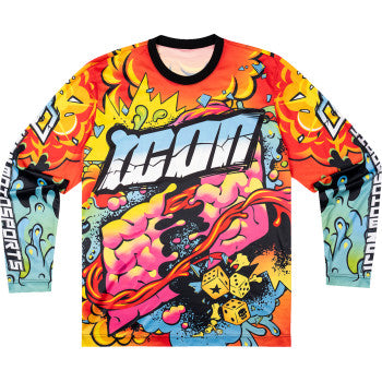 ICON Scatterbrain Jersey - Black - 3XL 2824-0115