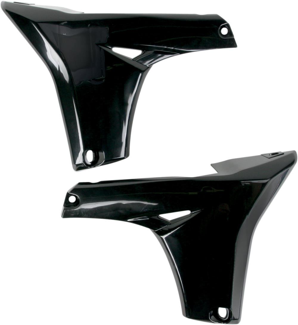 UFO Lower Radiator Shrouds - Black YA04824-001