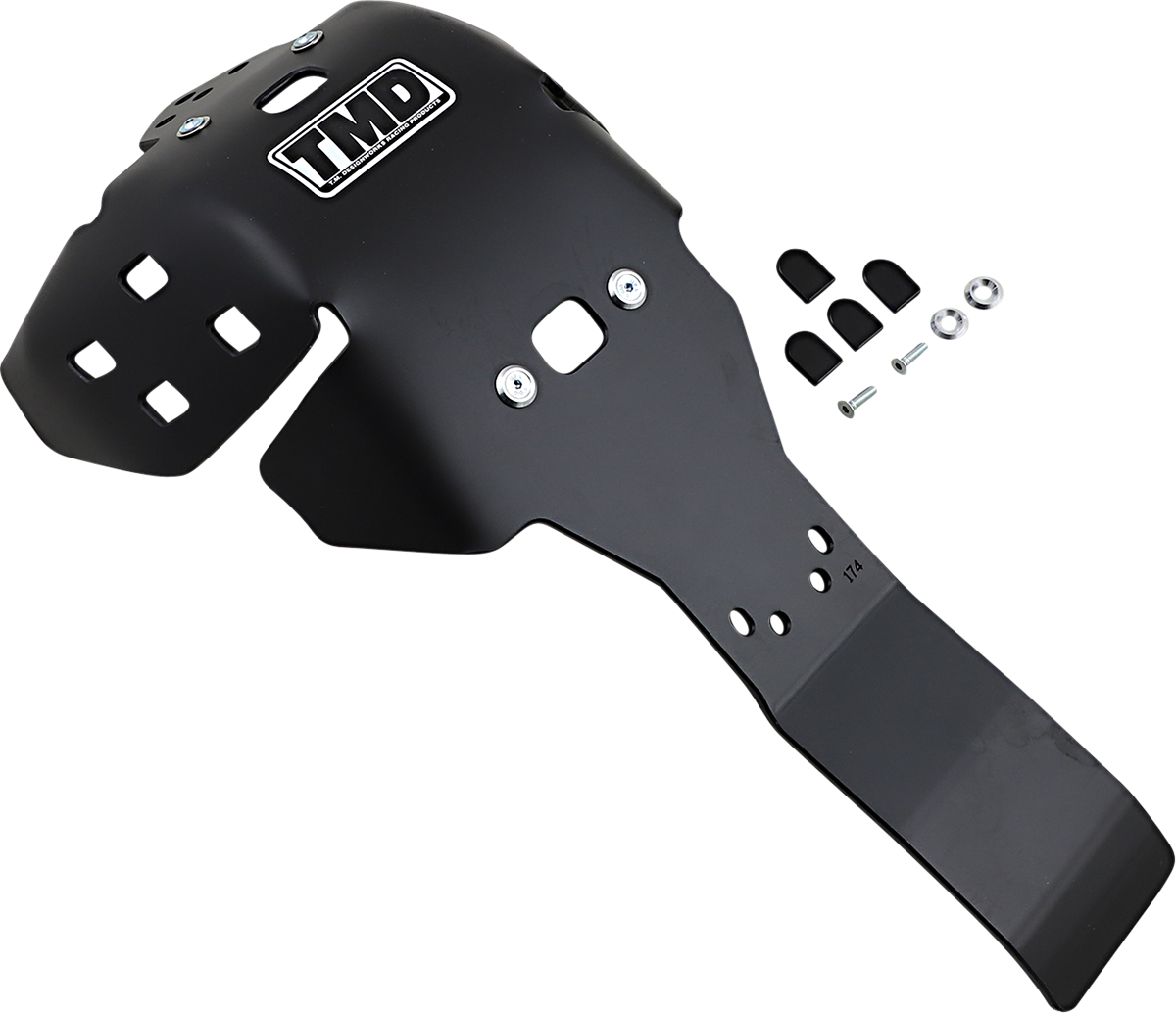 T.M. DESIGNWORKS Skid Plate - Black - Kawasaki - KX 450F KXLG-455-BK