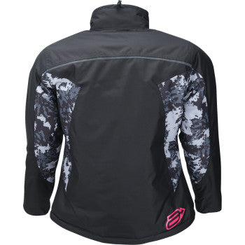 ARCTIVA Women's Pivot 7 Jacket - Black/Camo Gray/Pink - 2XL 3121-0851