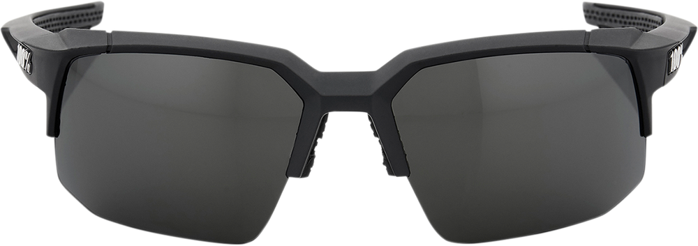 100% Speedcoupe Sunglasses - Black - Smoke 61031-100-57