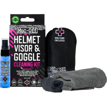 MUC-OFF USA Visor, Lens & Goggle Cleaning Kit 20802