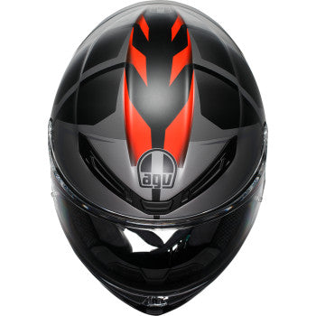 AGV K6 S Helmet - Karve - Matte Black/Gray/Red - XL 2118395002-024-XL